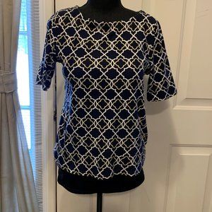 Charter Club Women's top, Small, Black & White